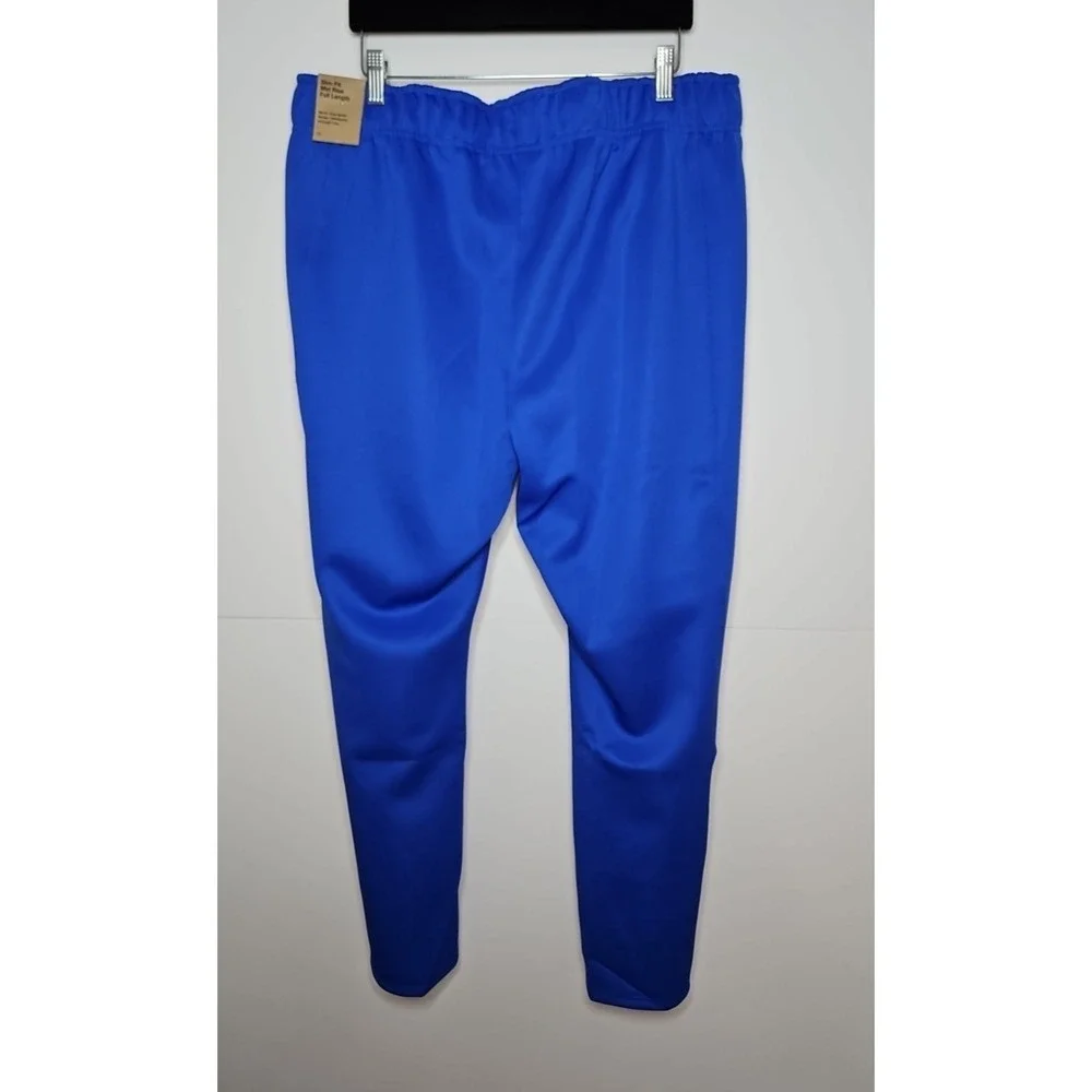 Nike Sportswear Womens Blue Windrunner‎ Straight Leg Knit Pants Size 1X NWT